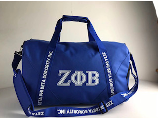 zeta phi beta duffle bag